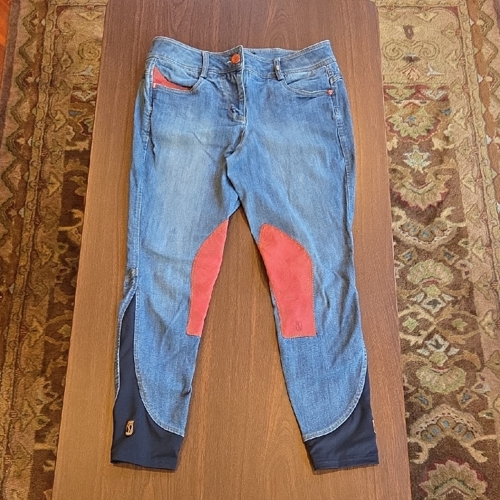 Treadstep Denim Breeches Size 28 R
